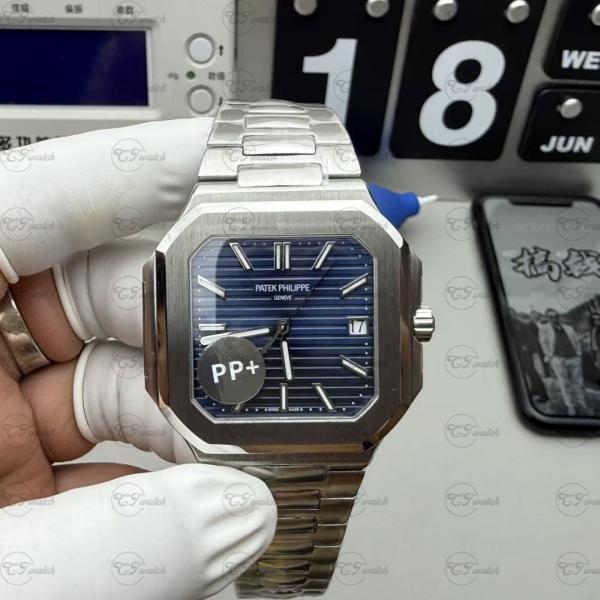 Patek Philippe Nautilus 5811 Stainless Steel blue  Dial Automatic Super Clone Luxury Watch Men