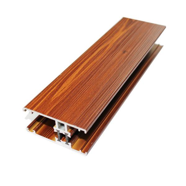 Highly Glossy Aluminum Extrusion Window Frame Rectangle For Sliding Window