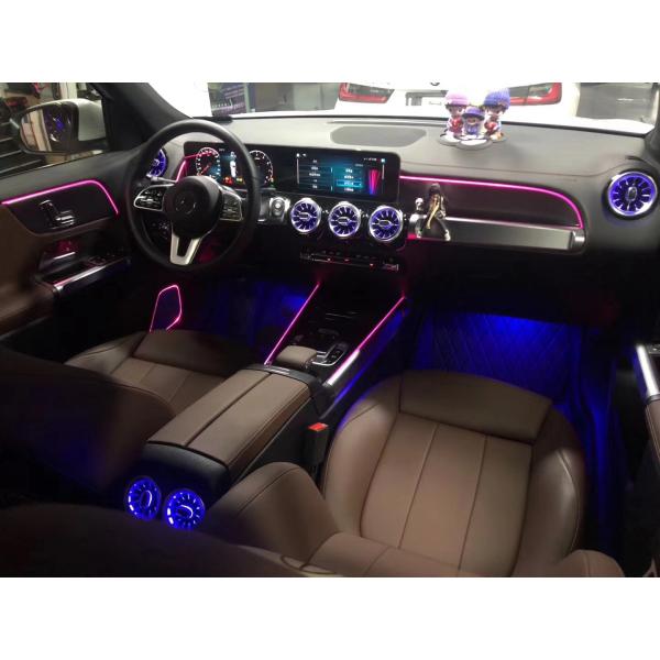 64 цвета освещали автомобильный стильный светодиодный окружающий свет для класса Mercedes Benz GLB