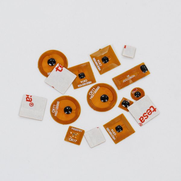 Heat-Resistance Flexible 4X4mm Dia 5mm 6mm 8mm Mini Size FPC NFC Tag