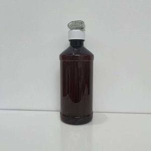 28mm Neck Size 16oz Amber Plastic Bottles Stickers Ideal for Labeling Liquid
