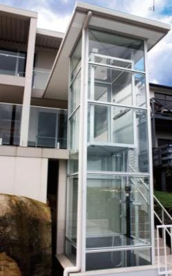 800KG 2 Stop Commercial Elevator 4.7KW For Park Lift System