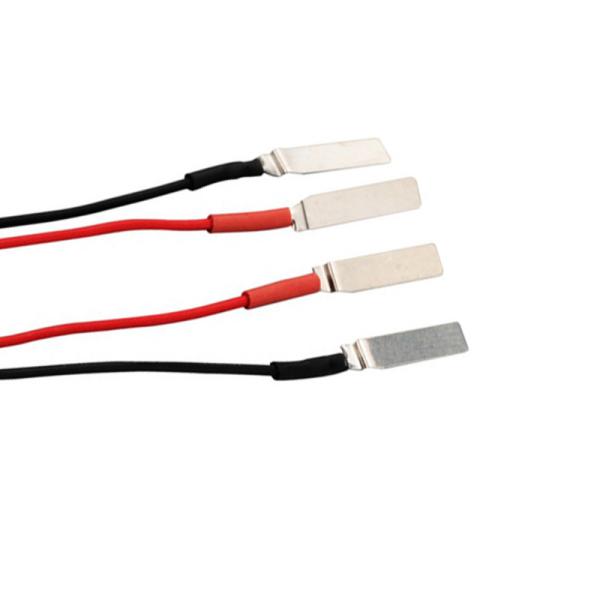 China Custom Cable Assembly Manufacturer for Molex 51146 2pin 1.25mm Pitch Connector to Crimp Nickel Tab Cable Assembly PC Board Wire Harness