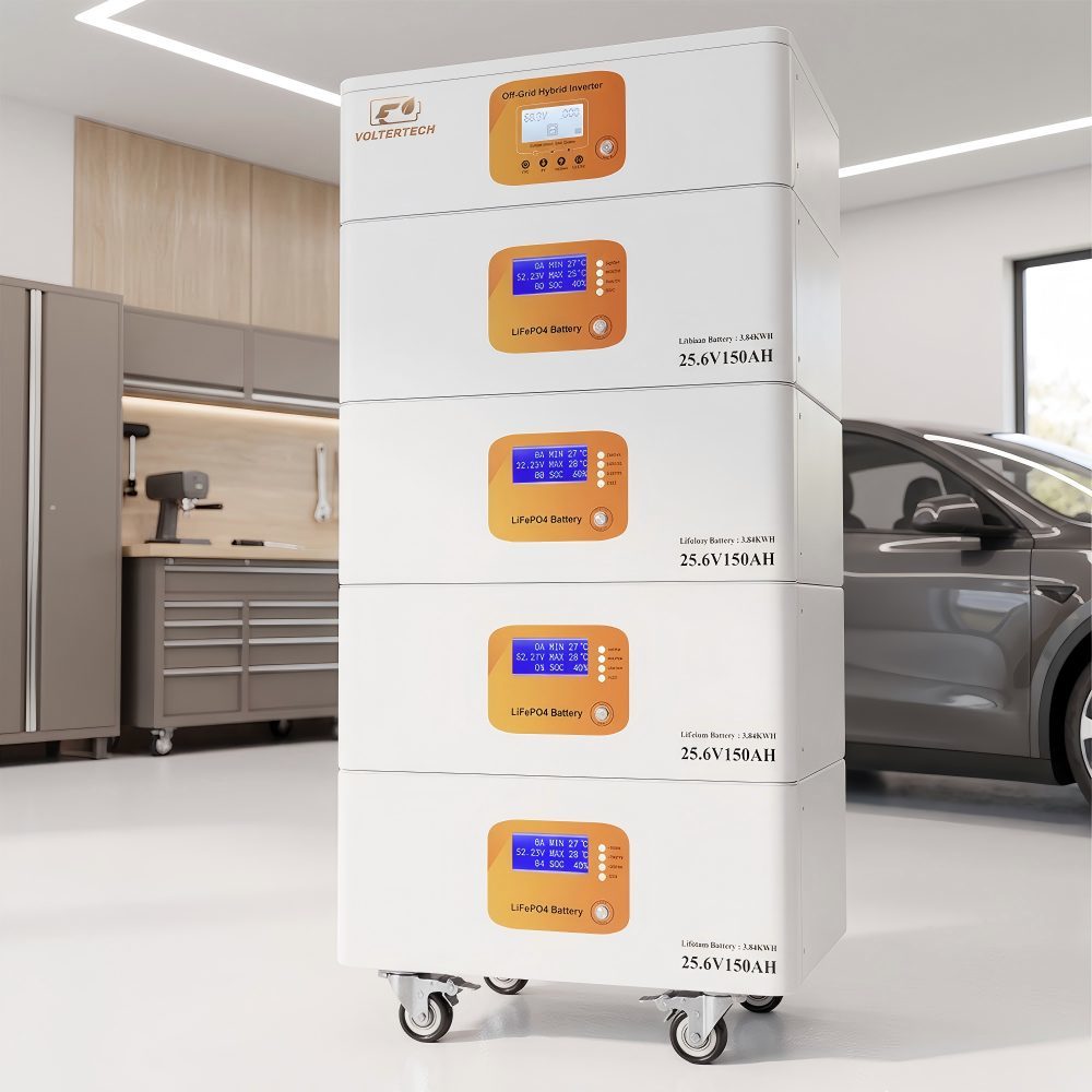 15.36kWh 3.6kW Off Grid Solar Battery System With Extended Energy Reserve