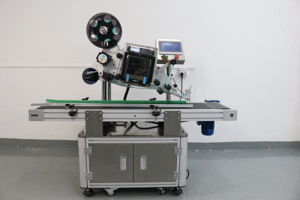 Automatic Labeling Machine for Flat Object Sticker Printing Garment Label Bar Code Cosmetic Food Cloth Fabric Video Outgoing-Inspection Provided