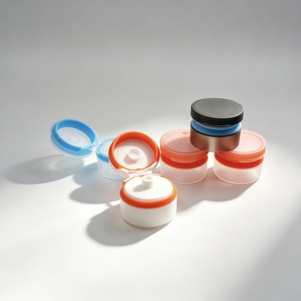 TPE Soft Touch 35mm Diameter Two Color Flip Cap