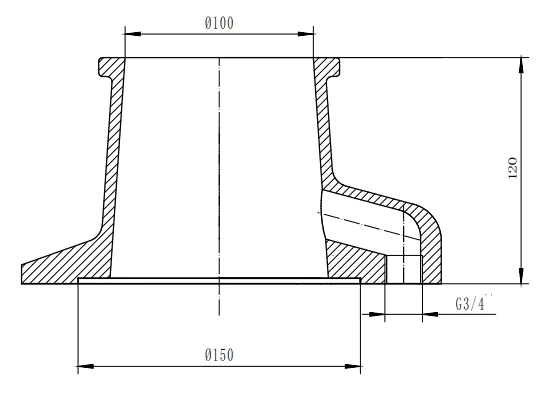 Plaque de roulement contrainte d'avance ronde concrète d'ancre d'Anchorage de tension de courrier de bâtiment