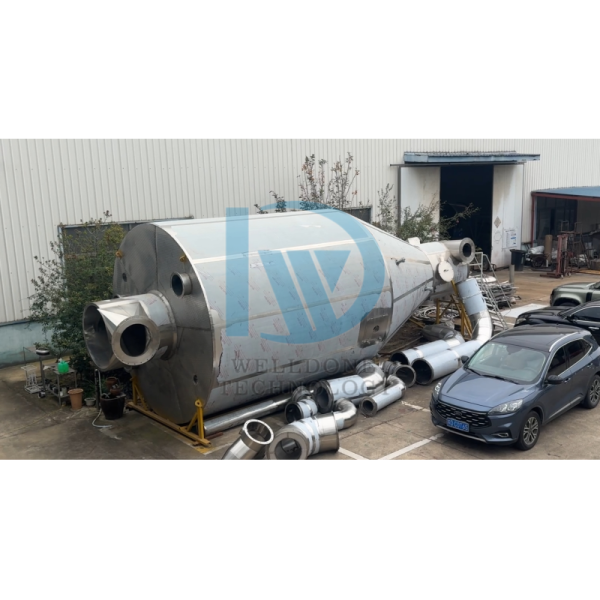 Energy Saving Industrial Spray Dryer with 120-300℃ Drying Temperature and 70% Efficiency for Material Powder