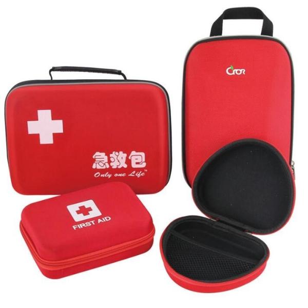Multi Function Portable Red PVC Empty Medical First Aid Kit Bags, Empty Bags,First Aid Kit Bag,Travel First Aid Bags