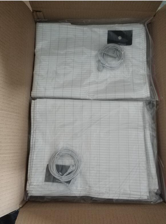 Queen & King Size Silver/Cotton Woven Earthing Grounding Sheets with 15 Ft Cord Flat Design for Better Sleep and US Sockets