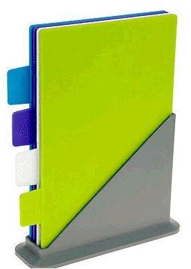 4 Pieces Plastic Creative Cutting Boards ECO Friendly With Custom Logo