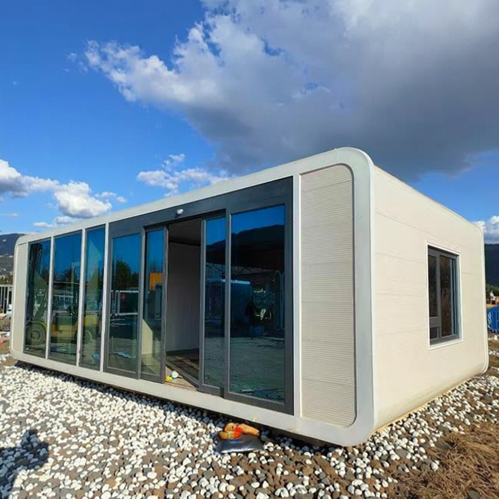 40ft High-Temperature Cold Resistance Capsule Container House for Hotels Apple Warehouses Vessel House Outdoor Home Office
