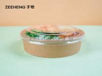 cuvettes jetables de papier de PLA emballage de 1100ml 36oz pour la salade