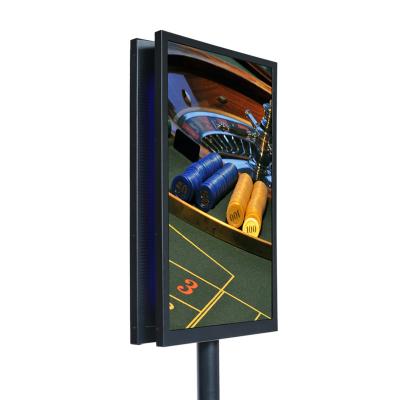 27 a definição HDMI do monitor 1920x1080 do LCD da polegada entra o monitor dobro do LCD do lado