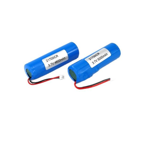 AUK 21700 1S1P 3.7V 4800mAh 5000mAh リチャージ可能なリチウム電池 リチウムイオンKC 記録機と掃除機用