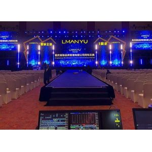 ТВ приведенное крытой гибкой стены экрана 1R1G1B приведенного самое большое для концерта