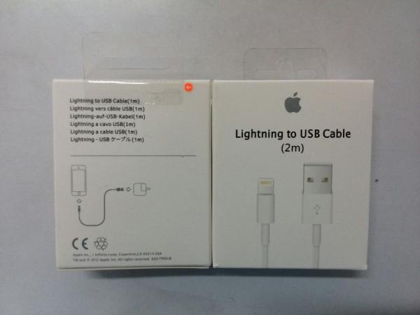Iphone 6S(plus)/6(plus)/5S/5C/5/Ipad air/mini original 2M USB cable, original 2M USB cable Apple