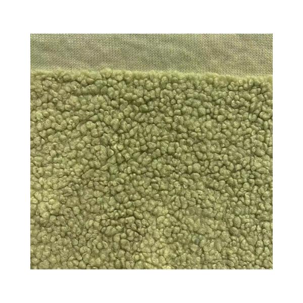 Wind Proof 100% Polyester Knitted Fabric for 2023 Design Sofa Home Textile Teddy Fabric