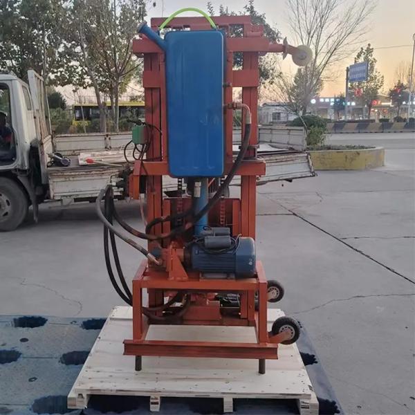 22 ch moteur diesel 150m roue de forage de la mine de forage de la forage de l'eau de forage pour le puits