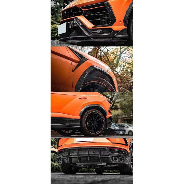 1016 Lamborghini Body Kit Auto Body Kit With Rear Diffuser Spoiler Hood