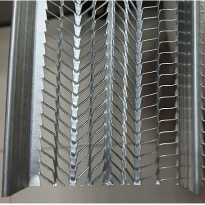 0.6m Width Hot Dip Galvanized Expanded Rib Lath Mesh Used In Plaster Walls