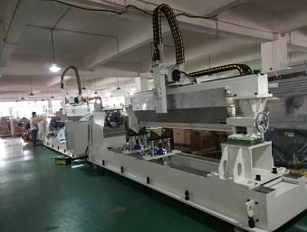 Automatic Steel Robot Rail System For Flame Plating Long Working Life