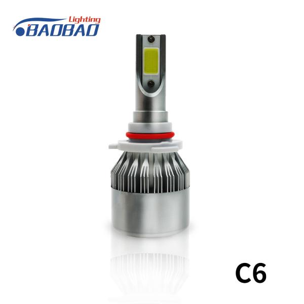 C6 30W 3600Lumen COB Car LED headlight