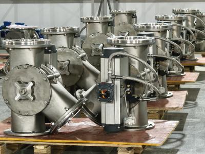 Inline Mounting Type Automatic Diverter Valve for High Temperature Industrial/Commercial Maximum Temperature 200°F