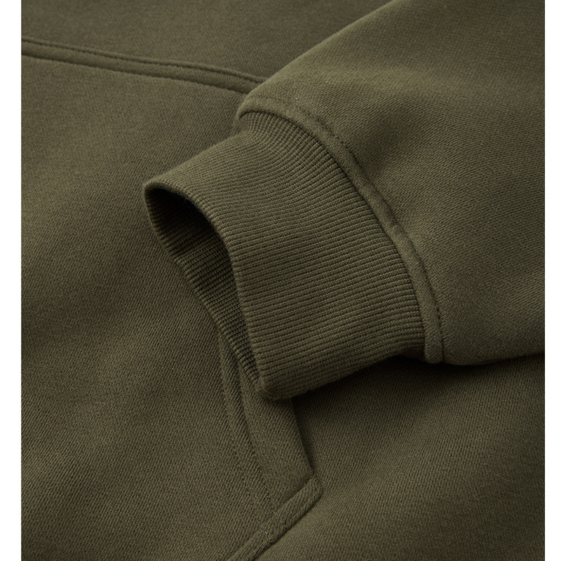 Men 345G Heavyweight Oversized Hoodie, Fleece Lined Drop-Shoulder Blank Pullover, Custom OEM ODM
