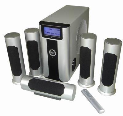 2.0 portable speaker touch screen USB speaker box with usb/sd/FM/USB display/VFD display / remote control