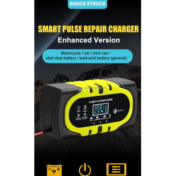 Fashionable Lead Acid Battery Charger OEM/ODM Accepted 12V 10A Solar Car Lead-Acid Battery Charger with SCP Function