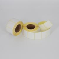 Étiquette thermique couleur personnalisée en rouleau de papier pour étiquettes autocollantes, étiquette autocollante directe