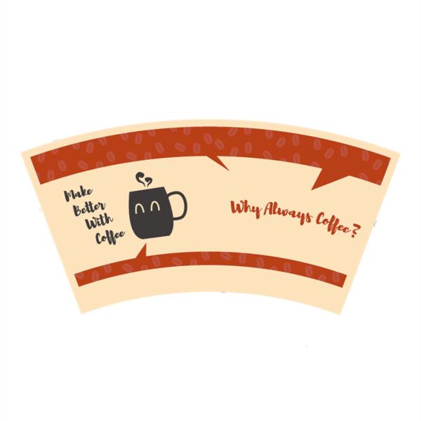 Matéria prima 100% do copo de papel do Virgin do produto comestível para o copo de café