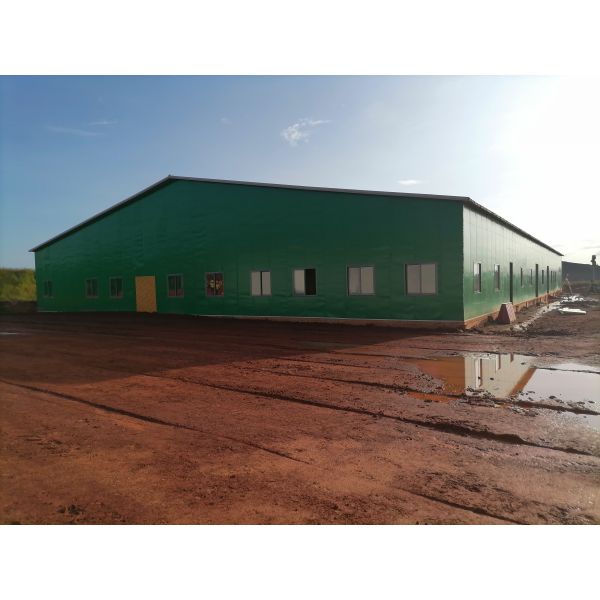 Waterproof Modular Construction Site Camp Offices Heat Insulated Staff Living Area