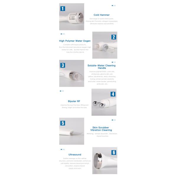 Six In One Hydrafacial Machine For Facial Comprehensive Basic Nursing Care