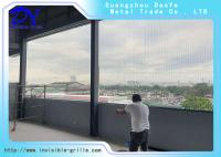 6m / placez la voie en aluminium invisible du gril 3m de sécurité pour la fenêtre de balcon