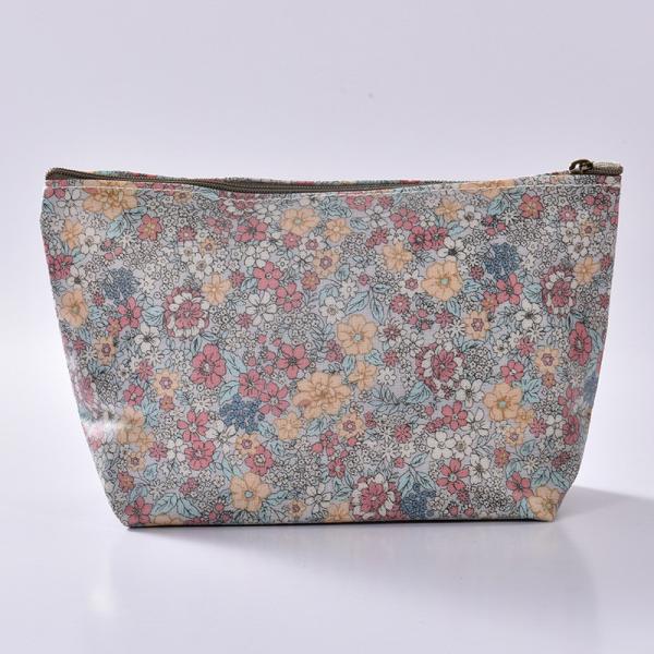 Pure Color Waterproof Polyester Pouch Clutch Bag Cosmetic Bag For Women