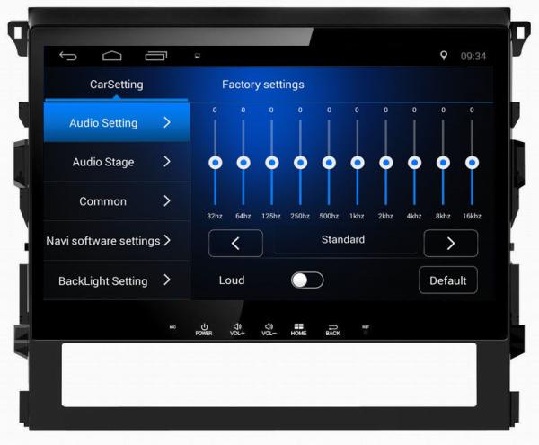 Ouchuangbo car gps navi android 8.1 for Toyota Land Cruiser 2016 with wifi bluetooth audio 4*45 Watts amplifier
