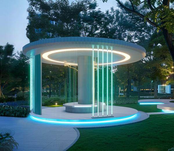360Degree Beam Angle Round Silicone Flexible LED Neon Tube Light 15W/m 1500LM/M Max 20Meters/piece