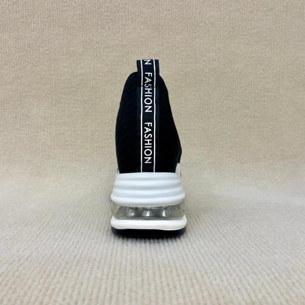 Breathable Thick Sole Loafers Ladies PU Mesh Women'S Loafers Thick Sole