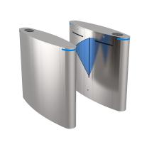 Tourniquet de barrière d'aileron de contrôle d'accès de lecteur de RFID, porte de degré de sécurité de porte de la barrière 220V pour la construction