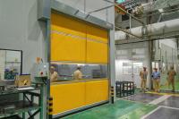 Porte à volets industriels en acier inoxydable 304
