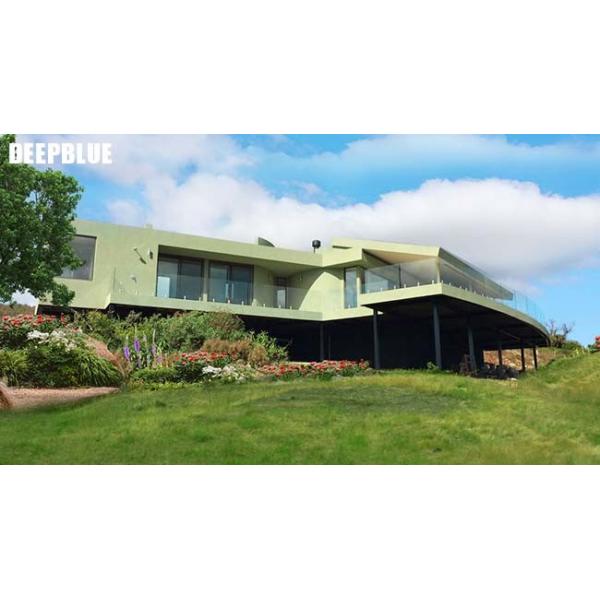 Instale rápidamente las casas de acero prefabricadas aisló la casa resistida huracán