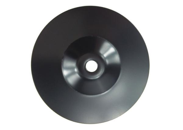 Arruelas côncavas especiais do aço carbono preto que carimbam para a pintura posta fã