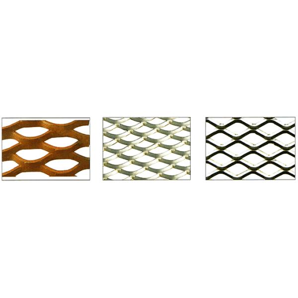 Decorative Building Wall 0.5mm Perforated Aluminum Expanded Metal Mesh