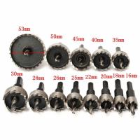 13pc HSS Hole Saw Kit for Stainless Steel 16-53mm
