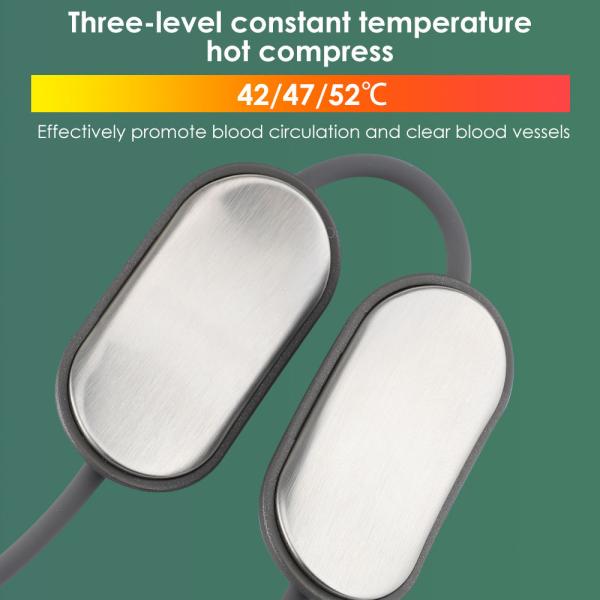 Relaxing TENS EMS Pendant Cervical Spine Massager for Neck and Shoulder Pain Relief