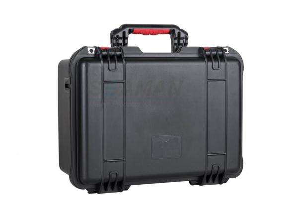 Weatherproof Plastic Hard Case with Customizable Foam for Drones, Tactical Gear