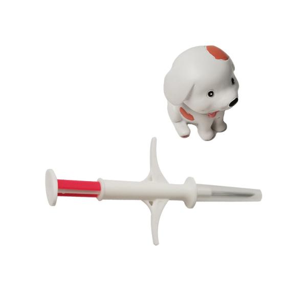 2.8g Microchip de identificación de mascotas con norma ISO 11784/5 FDX-B y material de inyección PP