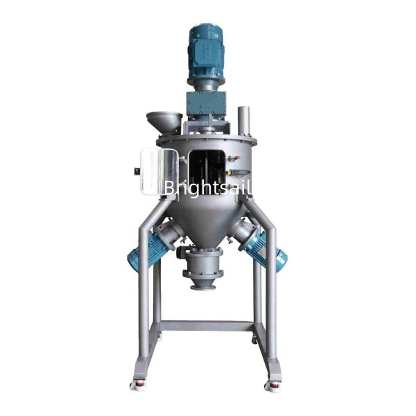 Vertical Ribbon Mixer Sanitary High Efficiency Powder Blender corn powder spice Grade Mixer